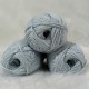 300 gr %100 Alman Cotton Knit and Crochet El Örgü İpi - Buz Mavi