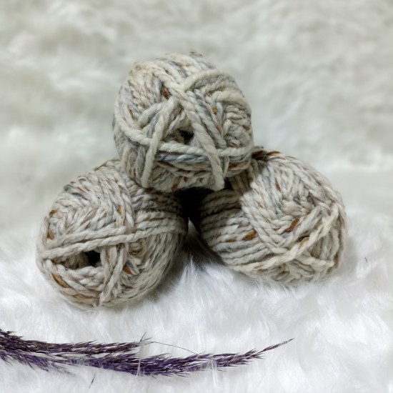 420 gr TRENDWOOL %20 Yün Spaghetti  Ebruli El Örgü İpi 