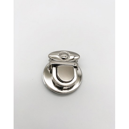 Tek Noktalı Metal Çanta Cüzdan Kilidi 4 cm
