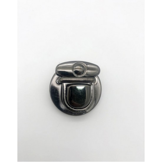 Tek Noktalı Metal Çanta Cüzdan Kilidi 4 cm