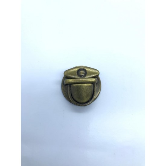 Tek Noktalı Metal Çanta Cüzdan Kilidi 4 cm