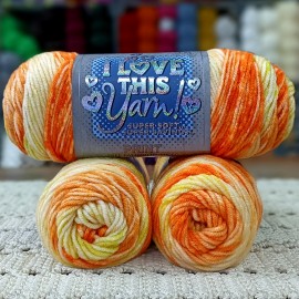 400-450 gr AMERİKAN SARIM EBRULİ EL ÖRGÜ İPİ 