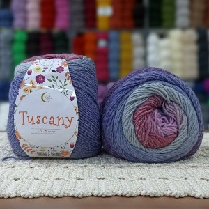 300-330 Gr Tuscany Ebruli İhraç Fazlası El Örgü İpliği