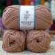 Yarn Bee Soft & Sleek 420-440 GR İhraç Fazİası El Örgü İpi - Kil Kahvesi