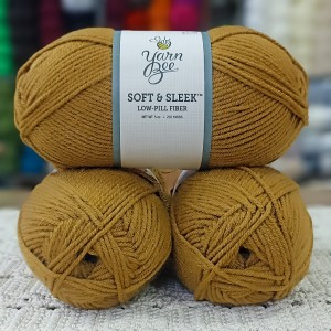 Yarn Bee Soft & Sleek 420-440 GR İhraç Fazİası El Örgü İpi - Tütün