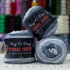 450-500 gr Abti-Pilling Cake Yarn Ebruli İhraç Fazlası El Örgü İpi