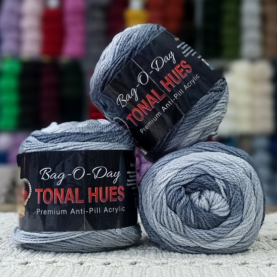 450-500 gr Abti-Pilling Cake Yarn Ebruli İhraç Fazlası El Örgü İpi