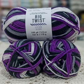 320-340 gr Big Twist Living Vivre  Anti-Piiling Ebruli İhraç Fazlası El Örgü İpi