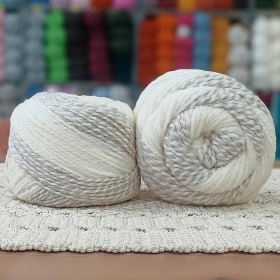 280-300 gr Outlet Cake Yarn Ebruli İhraç Fazlası El Örgü İpi