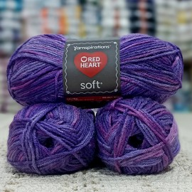 320-340 gr Red Heart SOFT Ebruli İhraç Fazlası El Örgü İpi