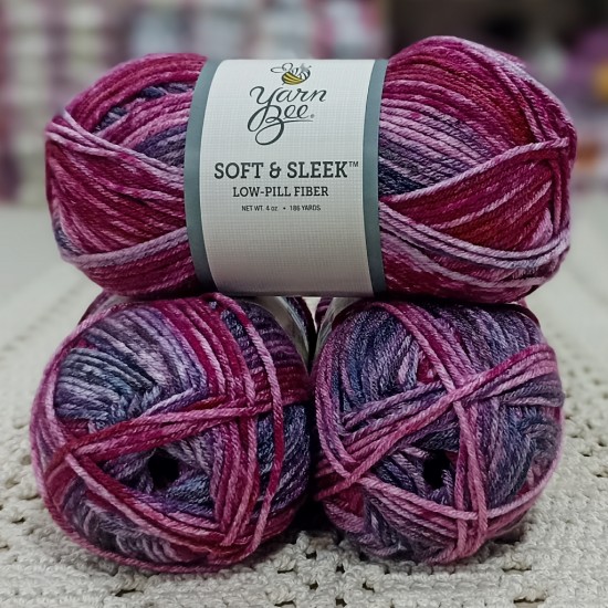 320-340 gr Yarn Bee SS  Low Piiling Ebruli İhraç Fazlası El Örgü İpi