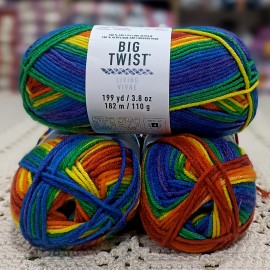 320-340 gr Big Twist Living Vivre  Anti-Piiling Ebruli İhraç Fazlası El Örgü İpi