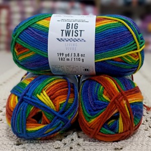 320-340 gr Big Twist Living Vivre  Anti-Piiling Ebruli İhraç Fazlası El Örgü İpi