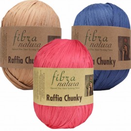 Fibra Natura Raffia Chunky 100 Gr ( Himalaya Rafya )