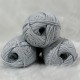 300 gr %100 Alman Cotton Knit and Crochet El Örgü İpi - Gri