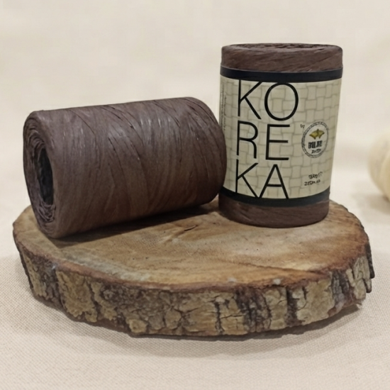 Milano KOREKA  Rafya 100 gr - Koyu Kahve