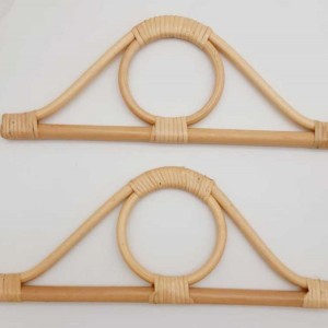 Gerçek Bambu Çanta Sapı Göz Model 27 cm - Naturel
