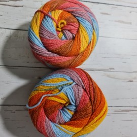 380-450 gr Outlet Cak yarn Ebruli İhraç Fazlası El Örgü İpi