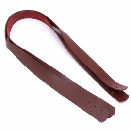 Bordo Suni Deri Çanta Sapı 