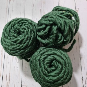 820-850 gr K&C Cozy Wool % 50 Yün  İhraç Fazlası El Örgü İpi -Yeşil