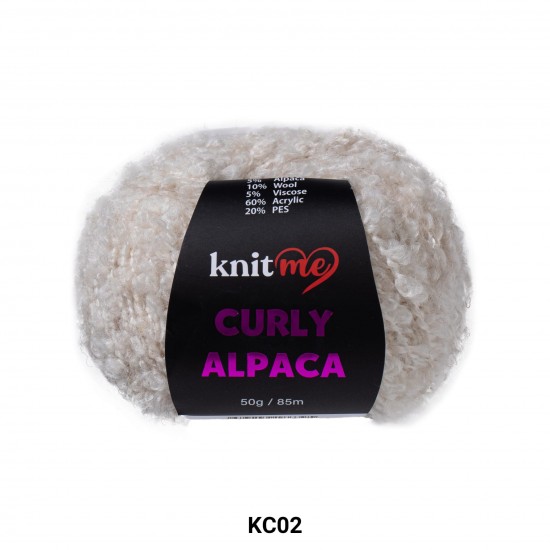 Knit Me Curly Alpaca