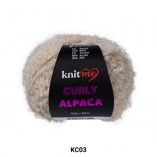 Knit Me Curly Alpaca