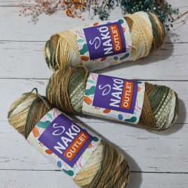 400-450 gr AMERİKAN SARIM EBRULİ EL ÖRGÜ İPİ 