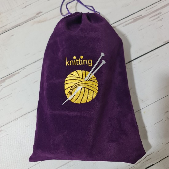 Knitting İthal 40 cm Titanyum Misinalı Örgü Şişi Seti