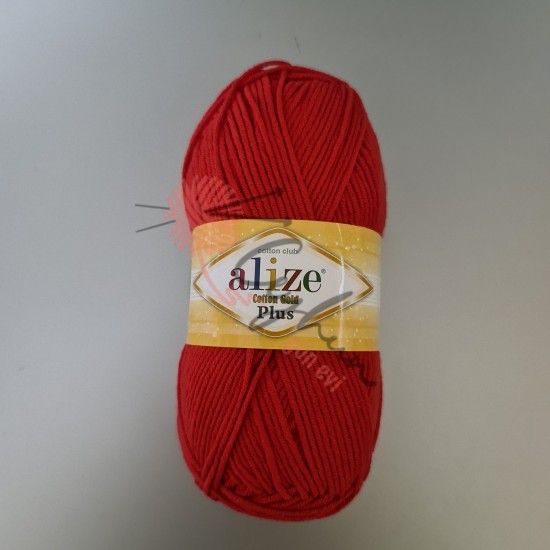 Alize Cotton Gold Plus- 56-Kırmızı