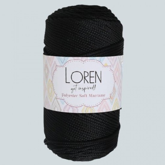 Loren Polyester Soft Makrome